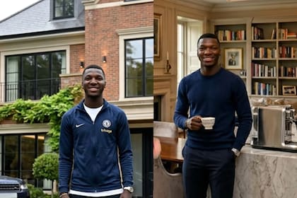 Así es la casa de Moisés Caicedo en Londres