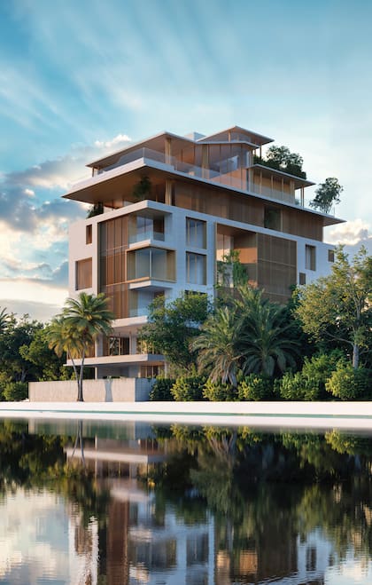 Así es la casa que el constructor argentino levanta en la India
