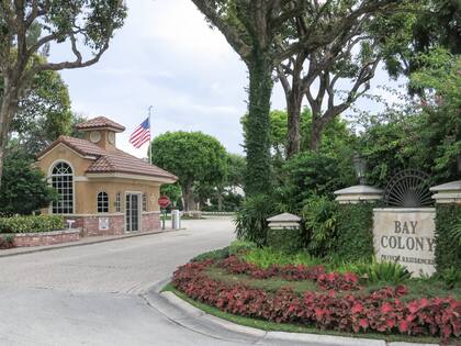 Así es la entrada del barrio donde Lionel Messi compró su mansión en Florida