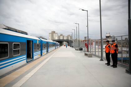 Estación Sáenz Peña del ferrocarril Belgrano Sur