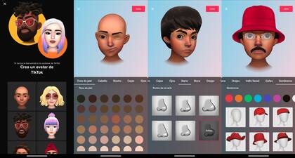 Así es la herramienta de creación de avatares para TIkTok