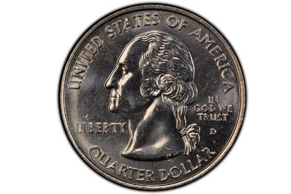Así es la moneda de un cuarto de dólar que vale más de US$2000