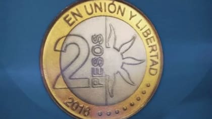 Así es la nueva moneda de 2 pesos conmemorativa del Bicentenario de la Independencia