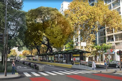 Así es la obra de extensión del metrobus del bajo