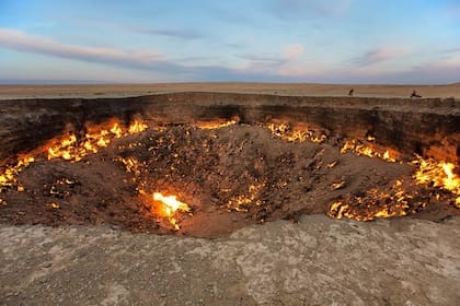 Así es la puerta al infierno, otras de las llamas eternas