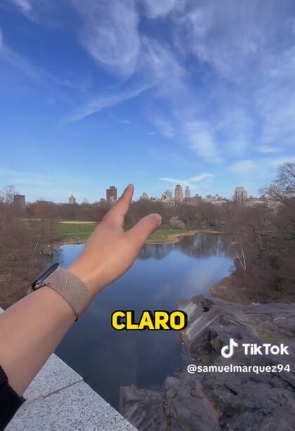 Así es la vista en el Castillo de Belvedere, Nueva York