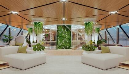 Así es Pegasus, el superyate impreso en 3D que promete ser casi invisible para la vista y para el medioambiente