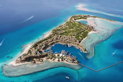 Así es Sindalah, la primera isla de ultralujo del proyecto Neom en Arabia Saudí