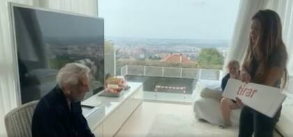 Así es uno de los salones de la mansión de Barcelona en la que permaneció Shakira