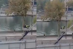 Así escaparon los ladrones del Louvre.