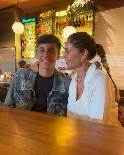 Así está hoy, Malek, el único hijo de Karina Mazzocco