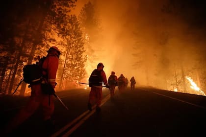 Así está la situación de los incendios en California
