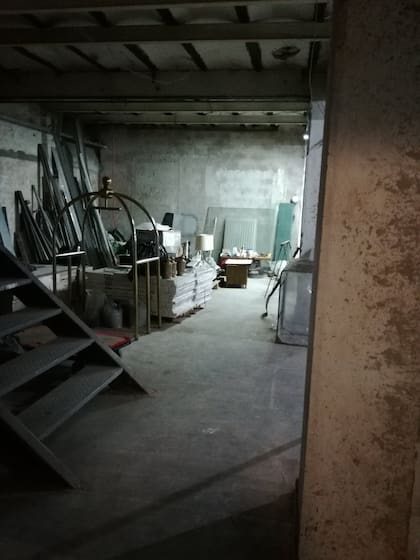 Así estaba el sótano de la propiedad, antes que empezaran las obras