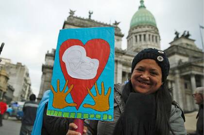 Así estaba la plaza frente al Congreso a las 12.20 de la mañana