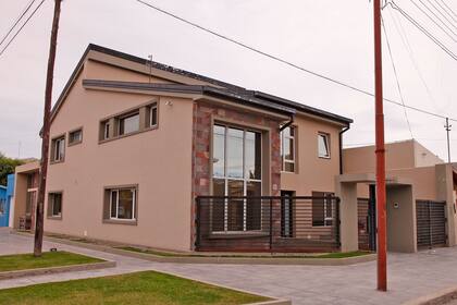 La casa de Leandro Báez, a media cuadra de la casa de su padre, en Río Gallegos 