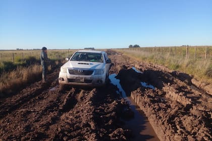 Así están los caminos rurales de Azul, provincia de Buenos Aires