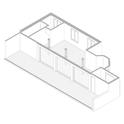 Así fue cambiando el departamento.