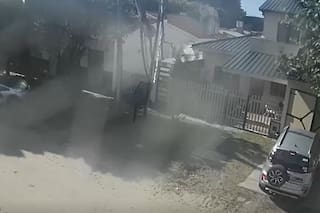 Así fue el choque de Eugenia Rolón por manejar alcoholizada