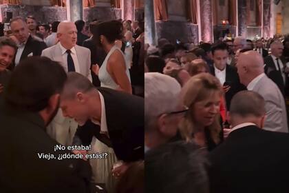 Así fue el encuentro de Grego Rossello y su madre con Brad Pitt (Foto: Captura de video / Instagram @gregorossello)