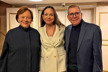 Así fue el reencuentro entre María Corina Machado y el presidente electo de Venezuela, Edmundo González Urrutia, en Oslo