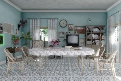 Así fue el render que presentaron los diseñadores de la Casita por dentro