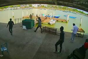 Así fue el tiroteo en un muelle de Ecuador