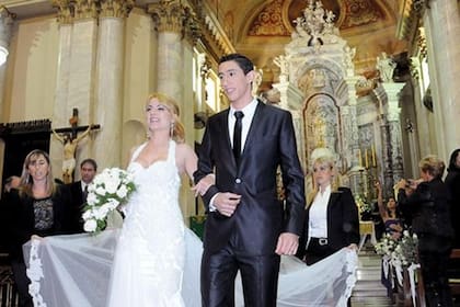 Así fue la boda de Di María y Jorgelina en Rosario