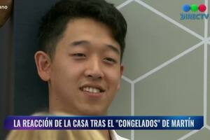 Así fue la reacción de Martín Ku luego de ganar la casa en Gran Hermano y de recibir a su novia en "El Congelado"