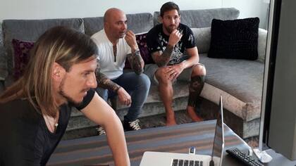 Así fue la reunión que mantuvieron en la casa de Messi, durante el primer viaje de Sampaoli a Europa