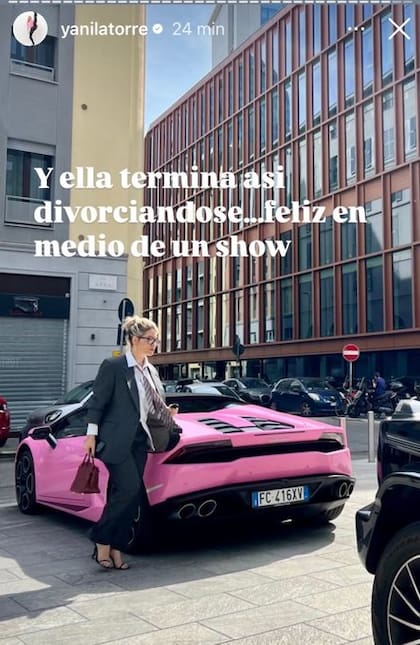 Así fue vestida Wanda Nara a la audiencia por su divorcio