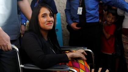 Así había regresado Ximena Suárez a Bolivia