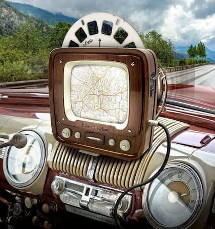 Así imaginaban en los años 50 cómo sería la forma de manejar en el futuro