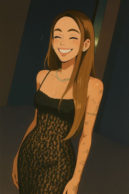 Así interpreta ChatGPT que Tini se vería en el "modo Studio Ghibli"