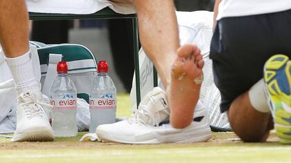 Así jugó Marin Cilic, que no aguantó la frustración y se largó a llorar