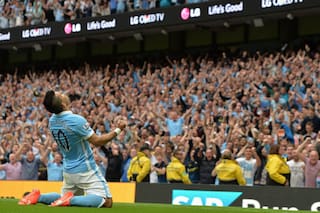 Con un golazo del Kun Agüero, Manchester City goleó al Chelsea de Mourinho
