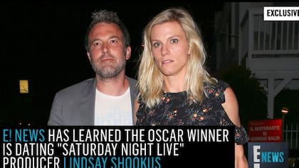 Así los portales de Estados Unidos informaban sobre el nuevo romance de Affleck