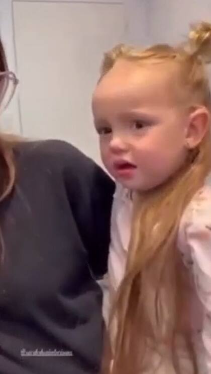 Así luce Ana Moritán con las extensiones que le agregó su prima