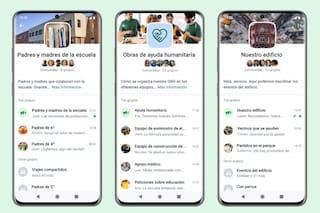 Qué son las reacciones y las comunidades de grupos que llegan ahora a WhatsApp