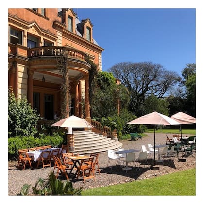 Así luce el bristó de Villa Ocampo durante la primavera