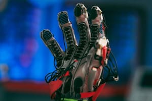 Así luce el guante háptico que desarrolla Reality Labs Research, la división de realidad virtual y aumentada de Meta