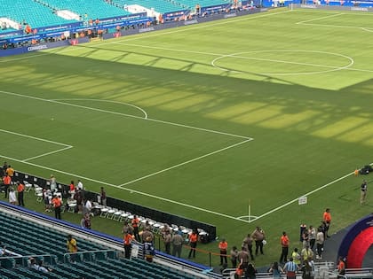 Así luce el Hard Rock Stadium en la previa de la final