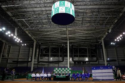 Así luce el novedoso estadio techado de Tecnópolis para la serie ante Serbia