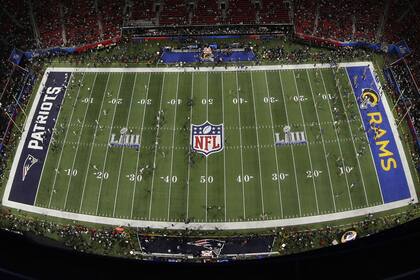 Así luce en Atlanta el estadio que alberga el Super Bowl LIII entre Los Ángeles Rams y New England Patriots