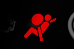 Qué significa la luz del airbag en el tablero del auto