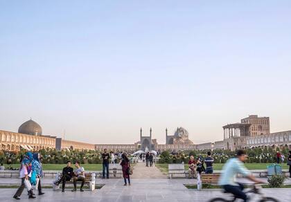 Así luce Isfahan, según una imagen del sitio oficial de turismo de esa ciudad