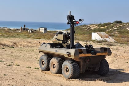 Así luce Jaguar, el vehículo militar robótico y semiautónomo que patrulla la frontera de Israel