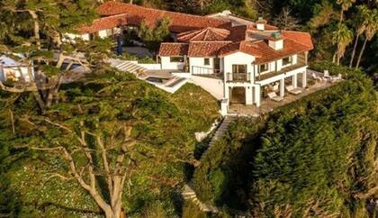 Así luce la nueva mansión de Kim Kardashian desde lo alto