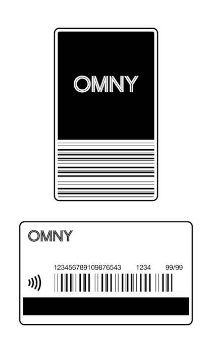 Así luce la nueva tarjeta OMNY en Nueva York (omny.info)