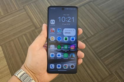 Así luce la pantalla del TCL 60 NXTPAPER, con acabado mate que reduce los reflejos lumínicos