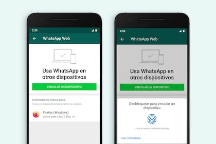 Así lucen las pantallas de autorización que solicita WhatsApp para utilizar el chat en la versión de escritorio o en WhatsApp Web para navegadores